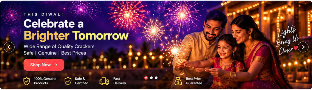 Celebrate a Brighter Tomorrow - FireKart Festival Diwali Crackers