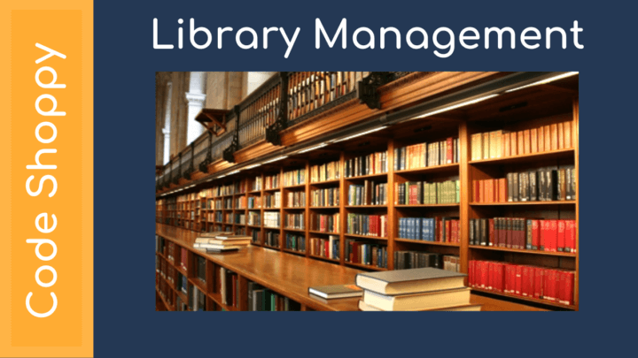 library management system android & php app
