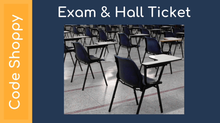Exam And Hall Ticket Management Application System based android projects