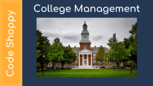 College campus Management System