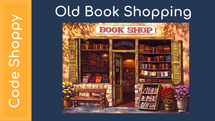 eCommerce Old Book Store Shopping with eWallet Android App