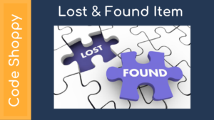Lost & Found Items Finder Using Web Application